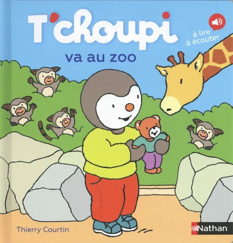 T'choupi va au zoo - Dès 2 ans - Thierry Courtin - Livre
