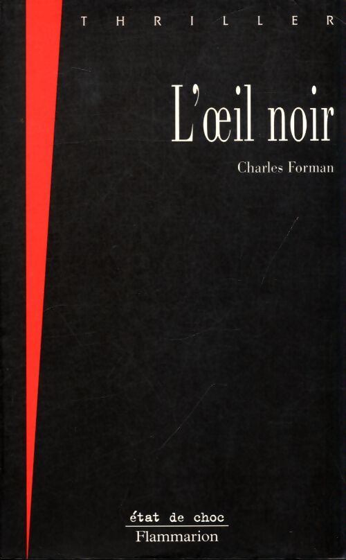 L'oeil noir - Charles Forman - Livre