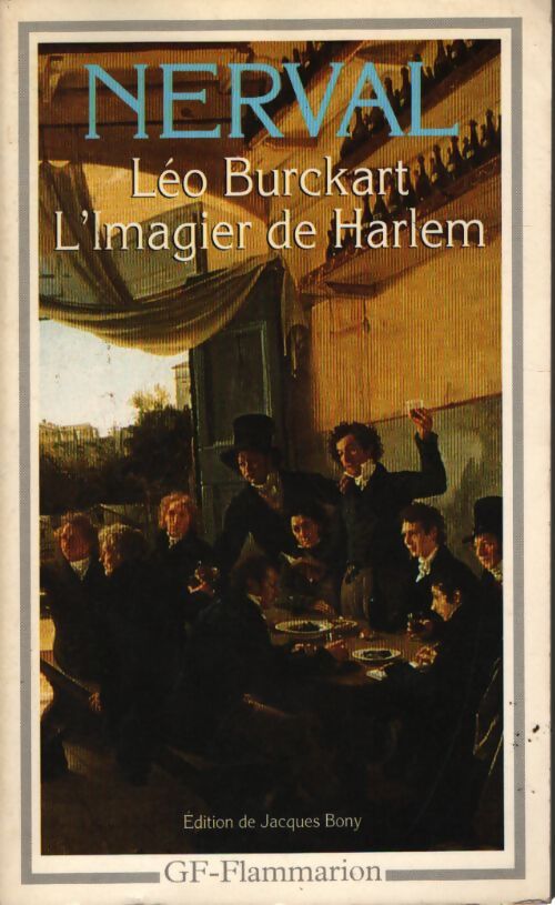 Léo burckaert - l'imagier de Harlem - Gérard De Nerval - Livre