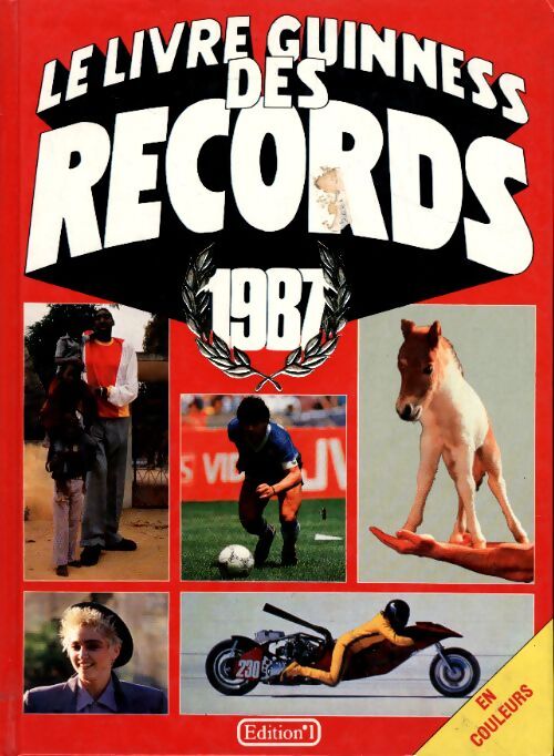 Le livre Guinness des records 1987 - Collectif - Livre
