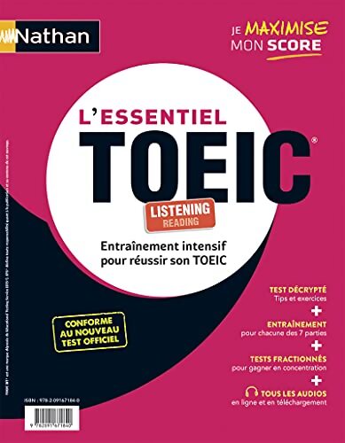 L'essentiel TOEIC : Entraînement intensif pour réussir - toeic - Paul Leitch - Livre