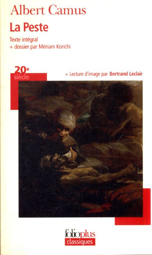 La peste - Albert Camus - Livre