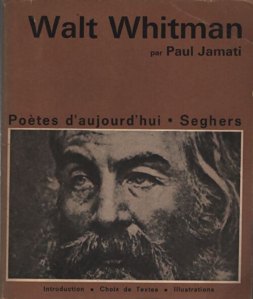 Walt Whitman - Paul Jamati - Livre
