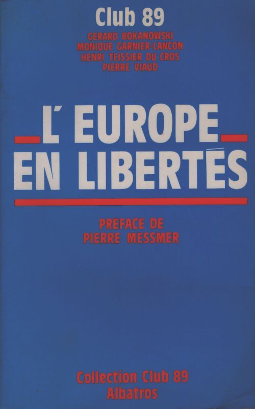 L'Europe en libertés - Collectif - Livre