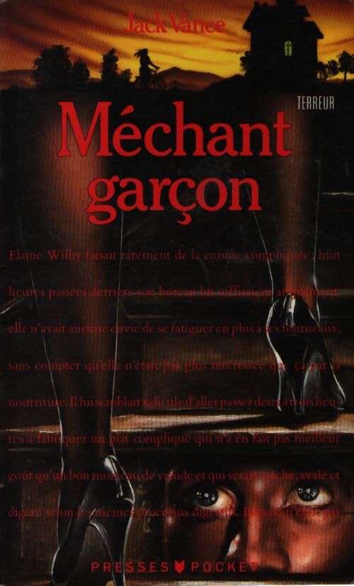Méchant garçon - Jack Vance - Livre