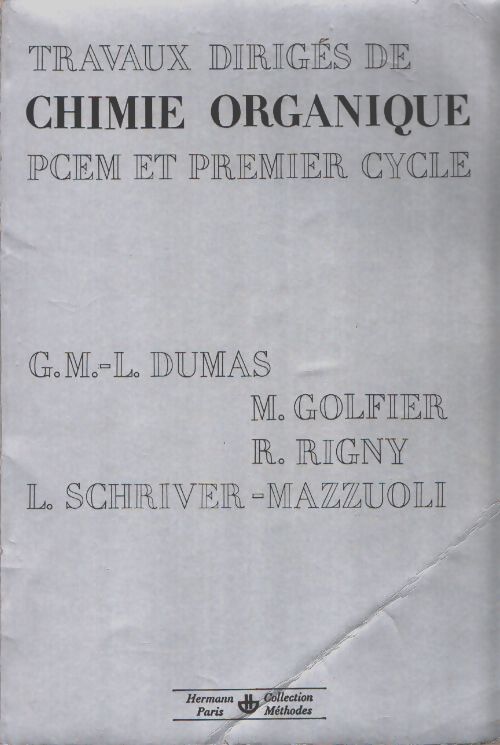 Travaux dirigés de chimie organique - Collectif - Livre