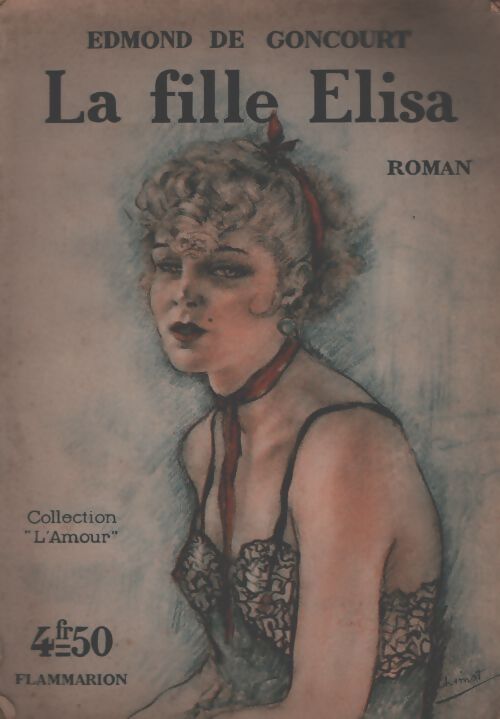 La fille Elisa - Goncourt Edmond De - Livre
