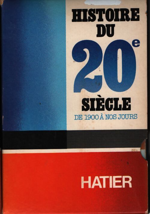 Histoire du XXe siècle (coffret 3 vols) - Serge Berstein Milza - Livre