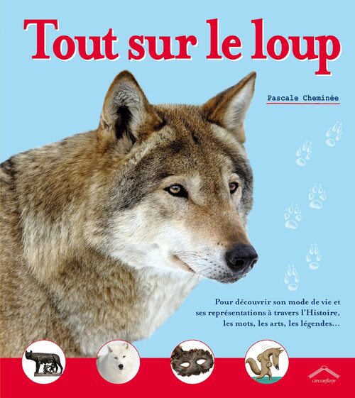 Tout sur lr loup : Pour découvrir son mode de vie ses représentations ... L=247mm - Pascale Cheminée - Livre