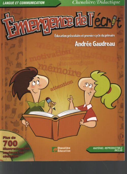 Emergence de l'écrit - Gaudreau Andree - Livre