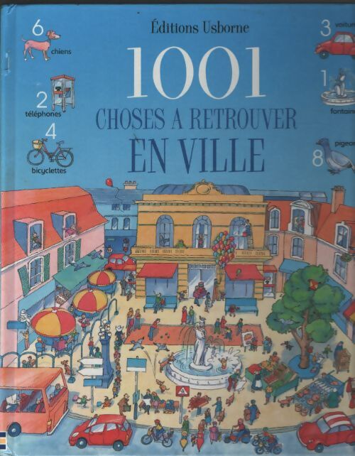 1001 choses à retrouver en ville - Teri Gower - Livre