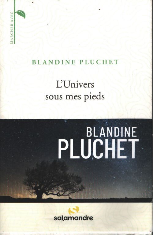 L'univers sous mes pieds - Blandine Pluchet - Livre