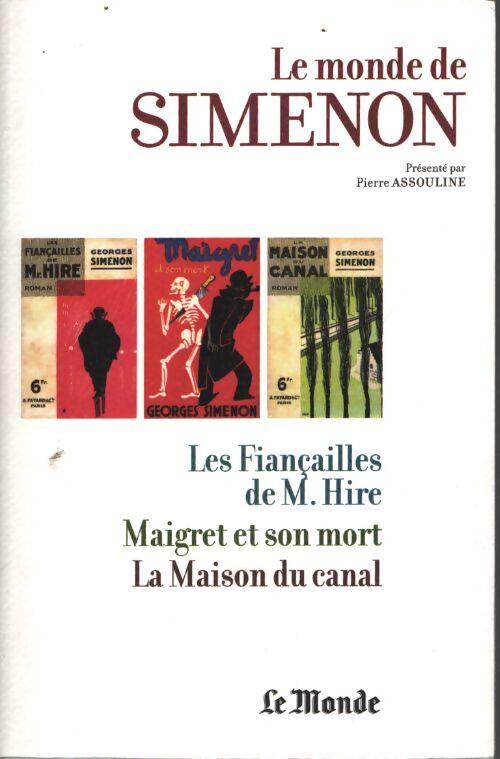 Monde de simenon t22 temoins - Georges Simenon - Livre