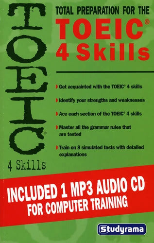 Total préparation for the toeic 4 skills - Hubert Silly - Livre