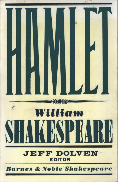 Hamlet - William Shakespeare - Livre