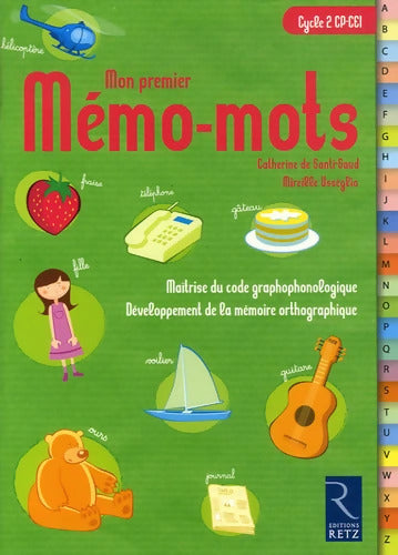 Mon Premier Memo-mots CP - CE1 : Répertoire - Catherine De Santi-Gaud - Livre