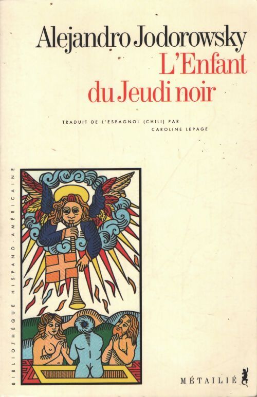 L'enfant du jeudi noir - Alexandro Jodorowsky - Livre