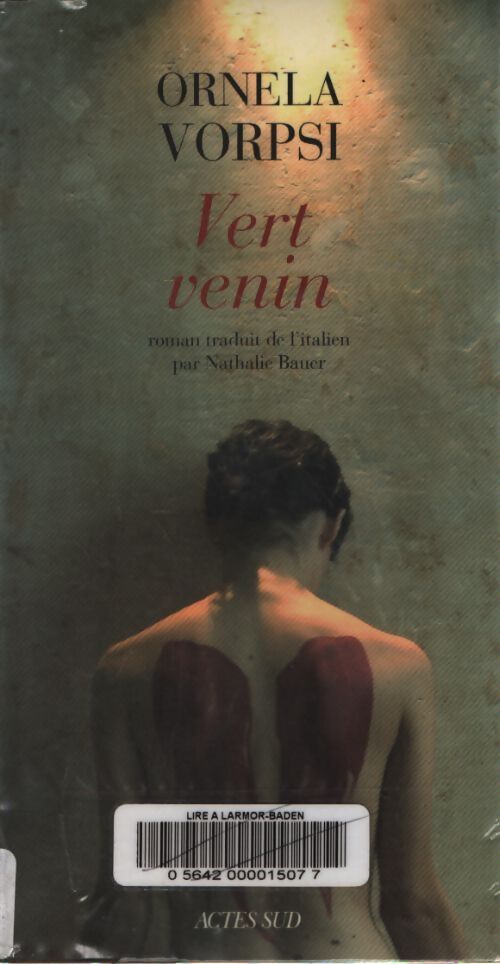 Vert venin - Ornela Vorpsi - Livre