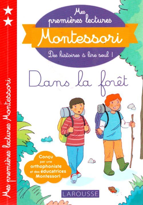 Mes premières lectures montessori dans la forêt - Julie Rinaldi - Livre