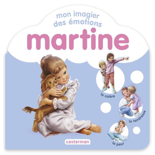 Martine - mon imagier des émotions - Gilbert Delahaye - Livre