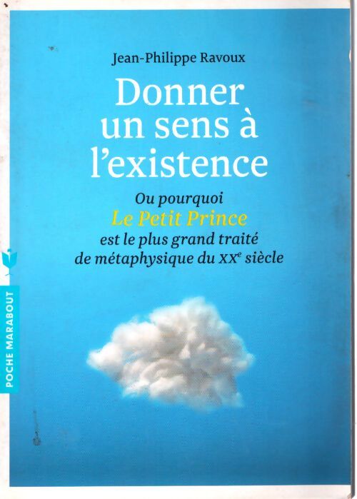 Donner un sens à l'existence - ou pourquoi le petit prince est le plus grand traité de métaphysique - Jean-Philippe Ravoux - Livre