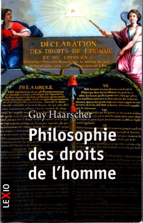 Philosophie des droits de l'homme - Guy Haarscher - Livre