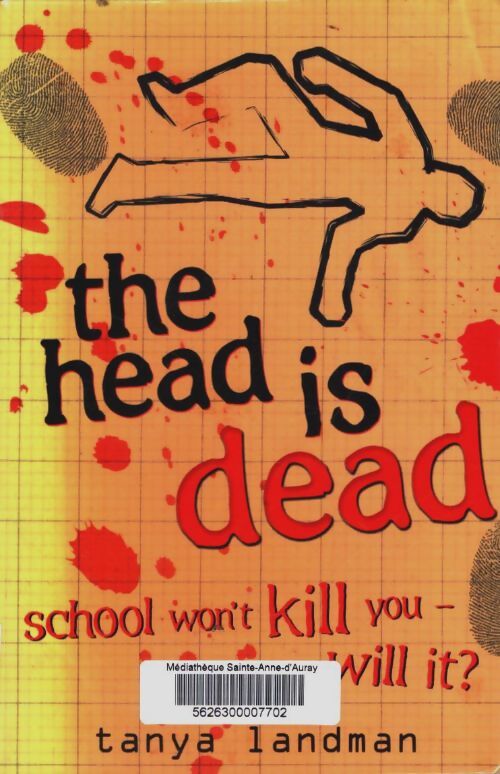 Head is dead the : Poppy field's bk 4 - Landman Tanya - Livre