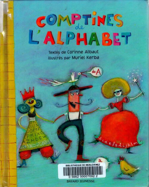 Comptines de l'alphabet - Corinne Albaut - Livre