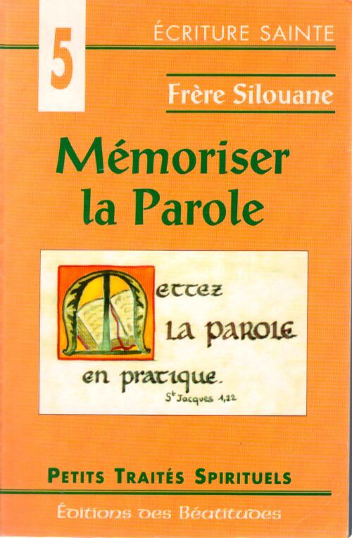 Mémoriser la parole de dieu - Silouane Frère - Livre