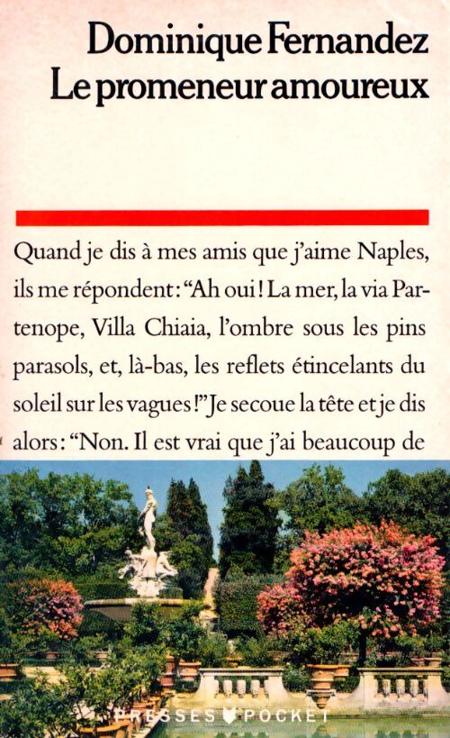 Le promeneur amoureux - Fernandez - Livre