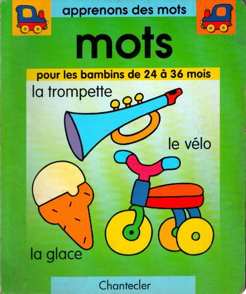 Mots pour les bambins de 24 a 36 mois - Collectif - Livre