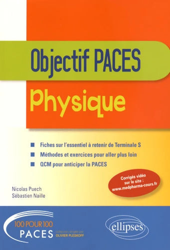Physique : Objectif PACES - Nicolas Puech - Livre