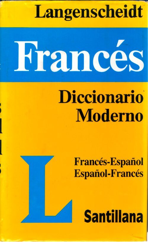 Diccionario frances moderno - lan - - Langenscheidt - Livre