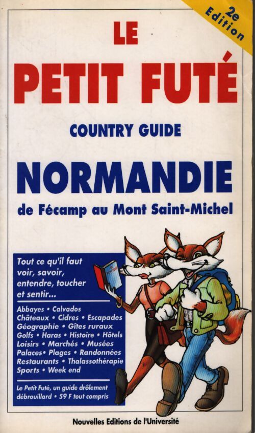 Le petit futé normandie de fécamp au mont-saint-michel - Al. Dominique Auzias - Livre