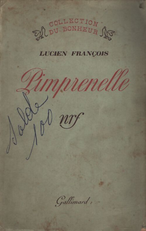 Primprenelle - Lucien François - Livre