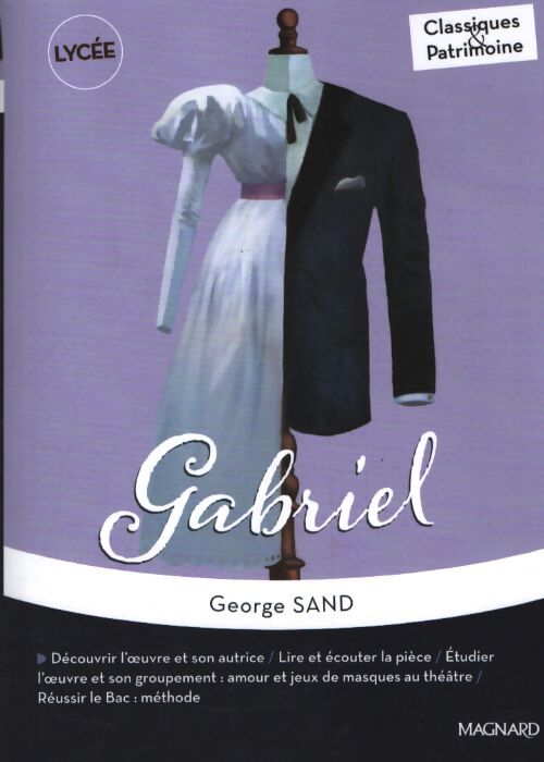 Gabriel - classiques et patrimoine - George Sand - Livre