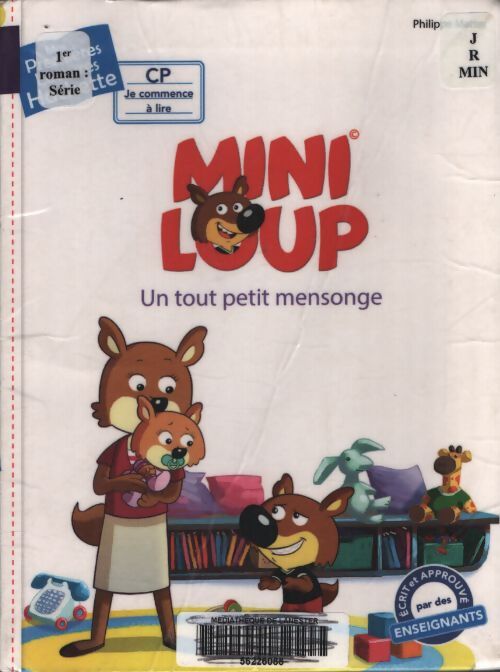 Premières lectures - mini-loup - un tout petit mensonge - Matter - Livre
