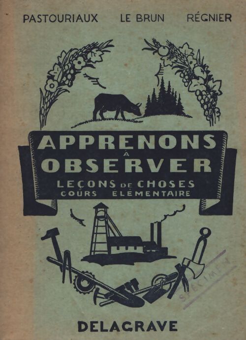 Apprenons à observer - Collectif - Livre
