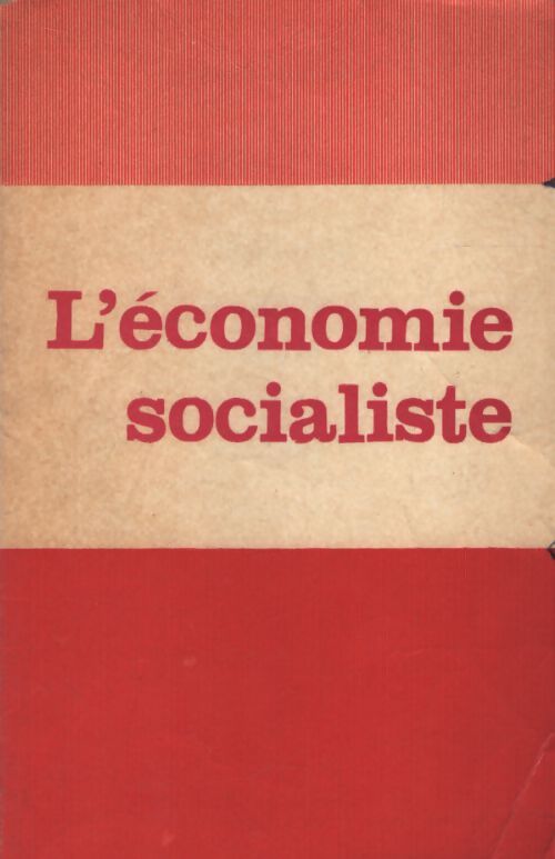 L'économie socialiste - Léonide Abalkine - Livre