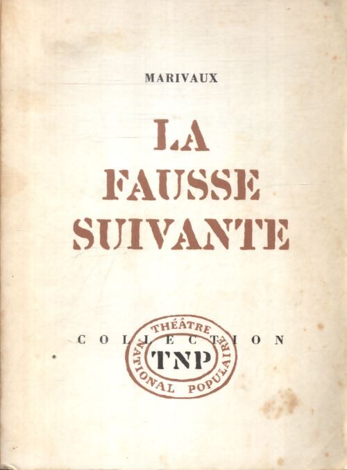 La fausse suivante - Pierre De Marivaux - Livre
