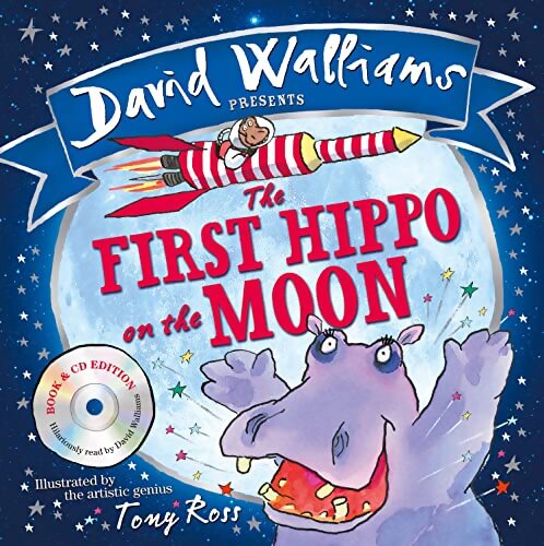 The first hippo on the moon + CD - David Walliams - Livre