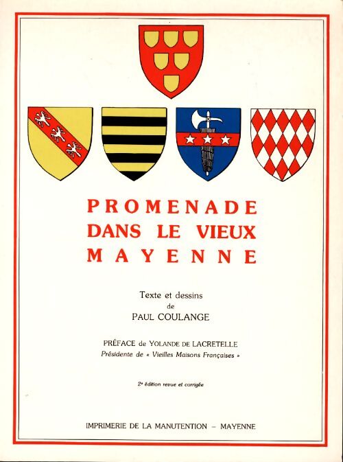 Promenades dans le vieux Mayenne - Paul Coulange - Livre