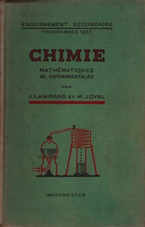 Chimie - Maxime Joyal - Livre