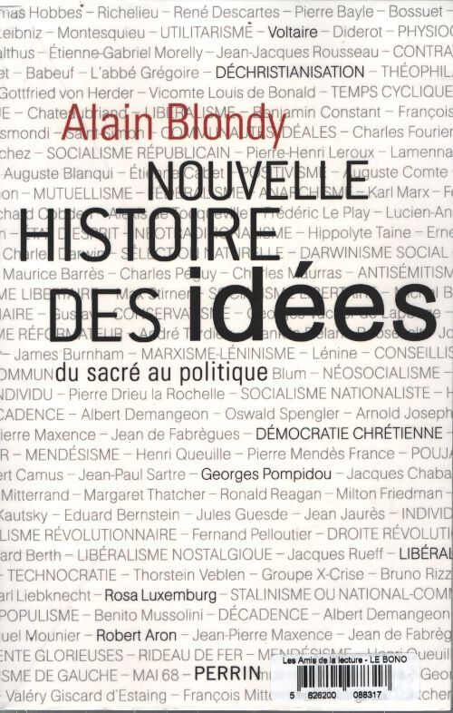 Nouvelle histoire des idées - Alain Blondy - Livre