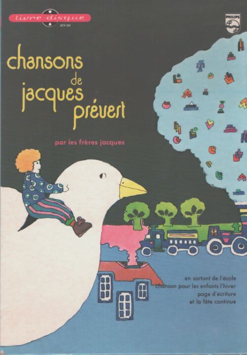 Chansons de Jacques Prévert - Les Frères Jacques - Livre