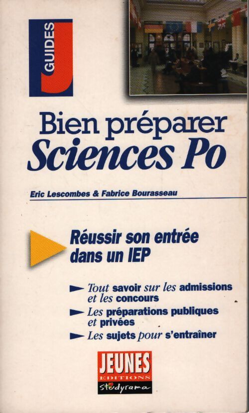 Bien préparer sciences po - Eric Lescombes - Livre