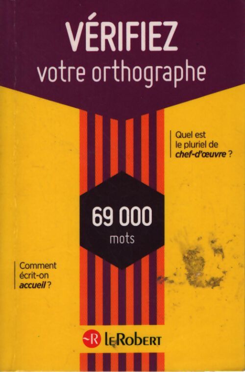 Vérifiez votre orthographe - Collectif - Livre