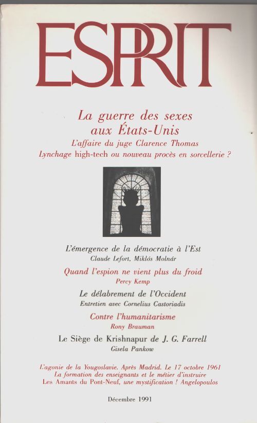 Esprit n°177 - Collectif - Livre
