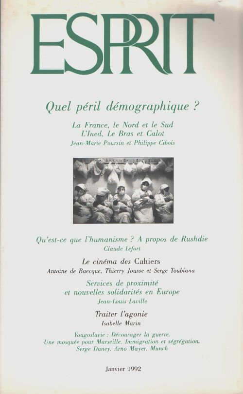 Esprit n°178 - Collectif - Livre