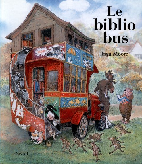 Le biblio bus - Inga Moore - Livre